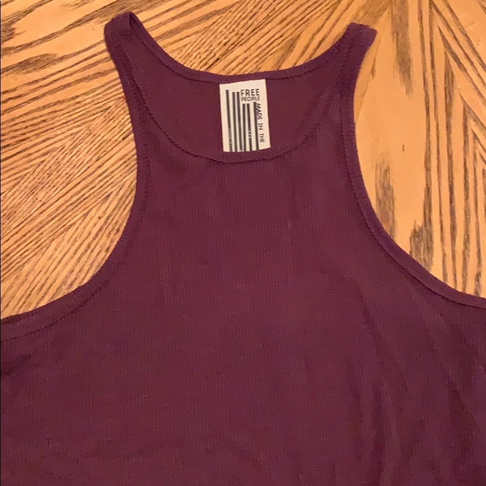 Free people maroon tank